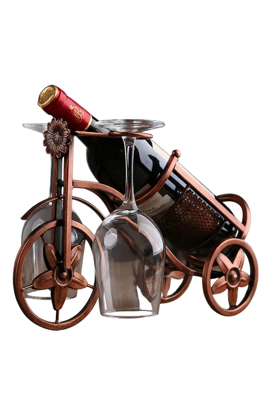 Wine Bottle and Glass Holder