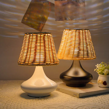 Bamboo Lamp With LED