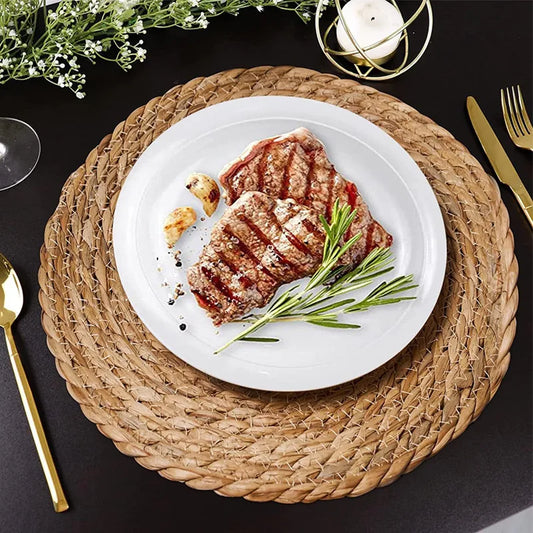 Round Natural Rattan Placemat